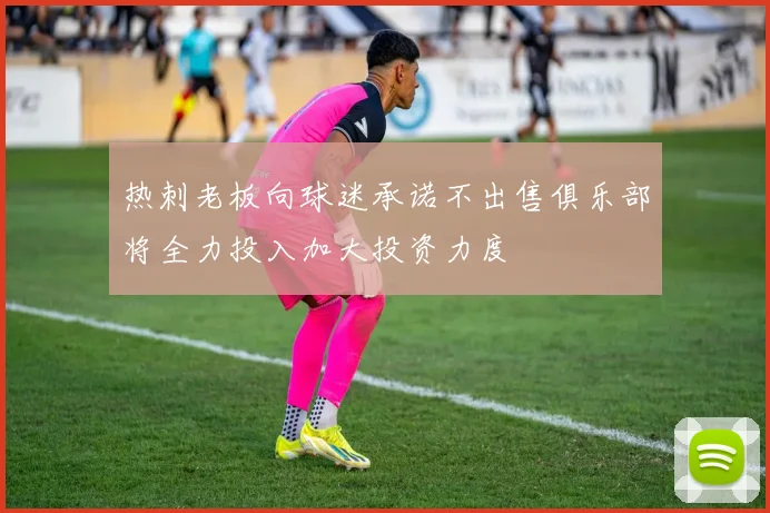 热刺老板向球迷承诺不出售俱乐部将全力投入加大投资力度